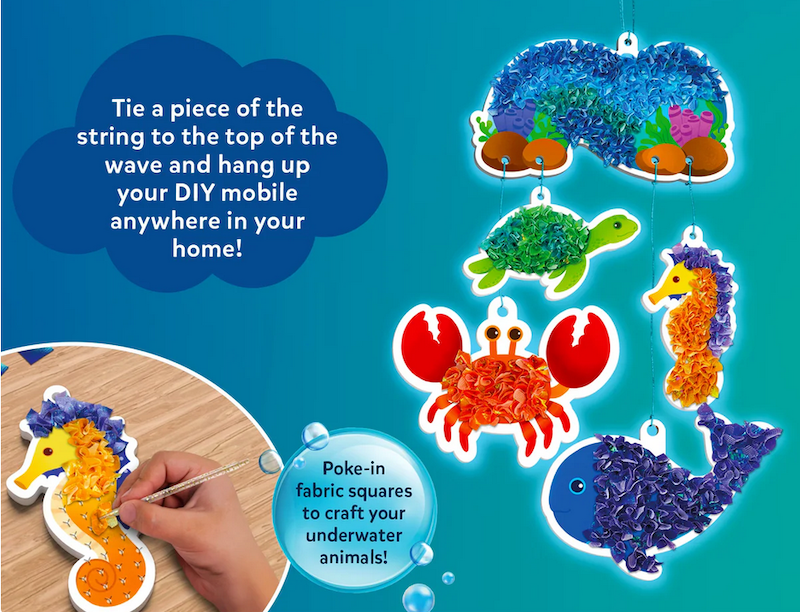 Poke In Art - Underwater Animals