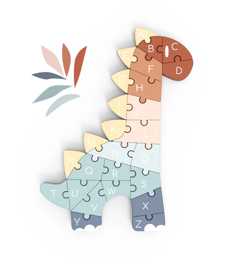 ABC Dino Puzzle