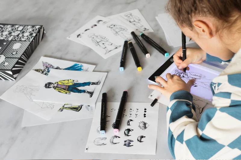 Create Your Manga Characters Rechargeable Light Pad Kit