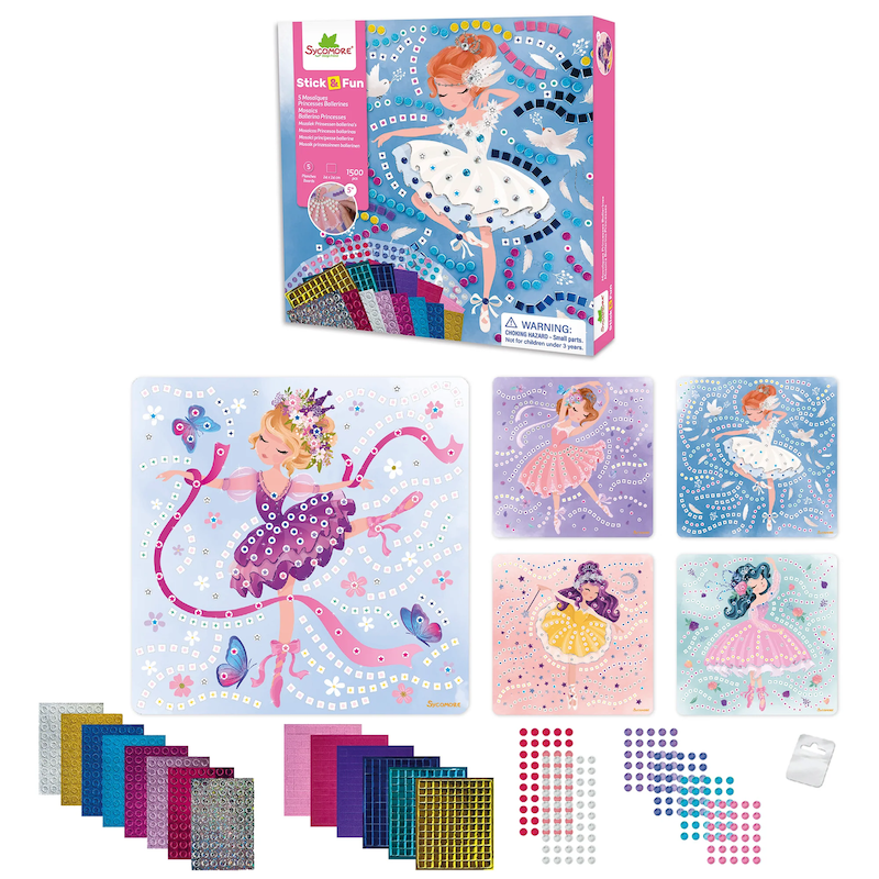 Stick'N Fun - Mosaic Ballerina Princesses Kit