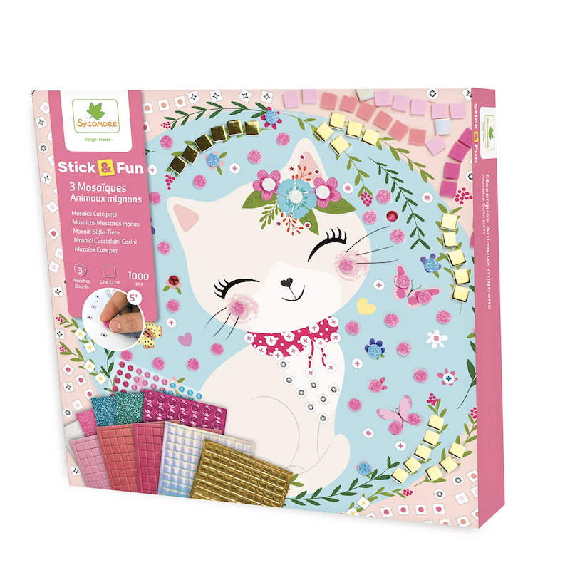Stick'N Fun - Mosaic Cute Pets Kit
