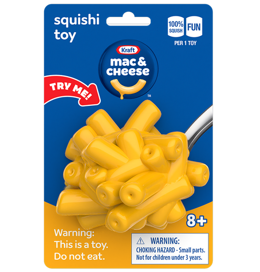 Kraft Mac & Cheese Squishi Toy