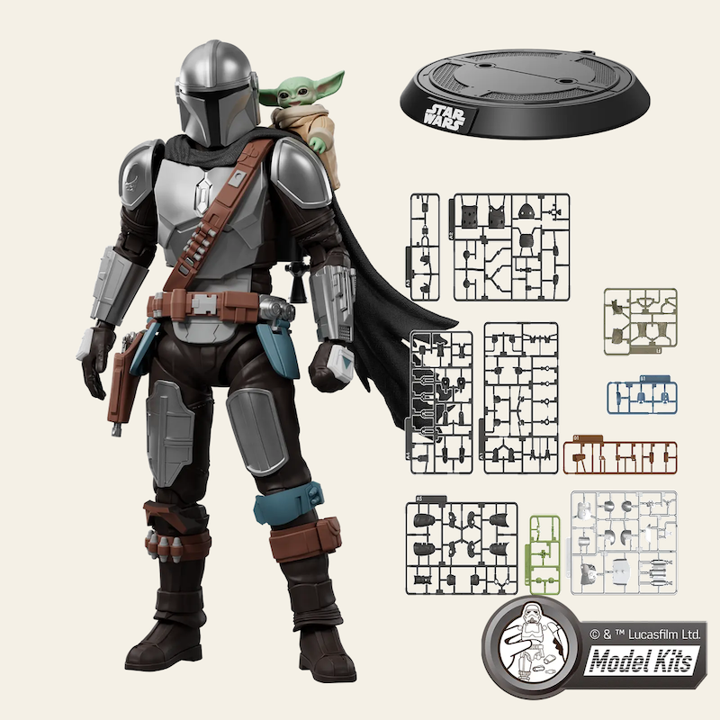 Star Wars: The Mandalorian & Grogu™ Champion Class Din Djarin™ & Grogu™ Model Kit