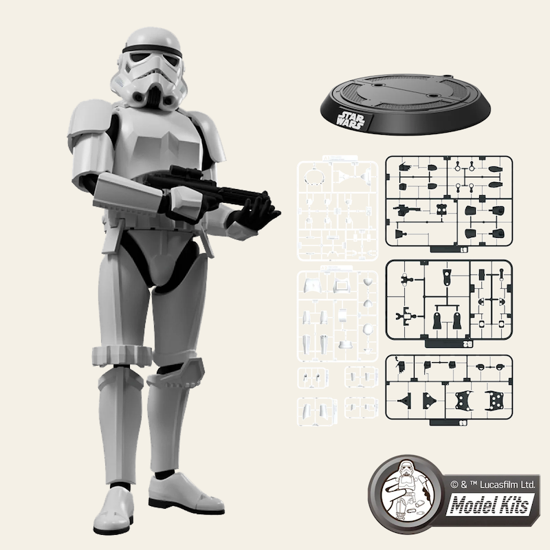Star Wars: The Empire Strikes Back™ Champion Class  Stormtrooper Model Kit