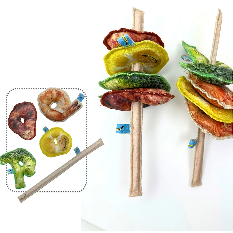 Stick-N-Play Kabob Playset