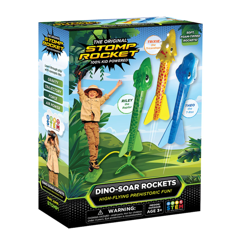 DinoSoar Stomp Rockets