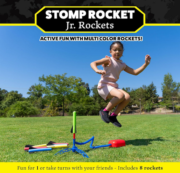 Stomp Rocket Multi-Color Jr. Rocket Set