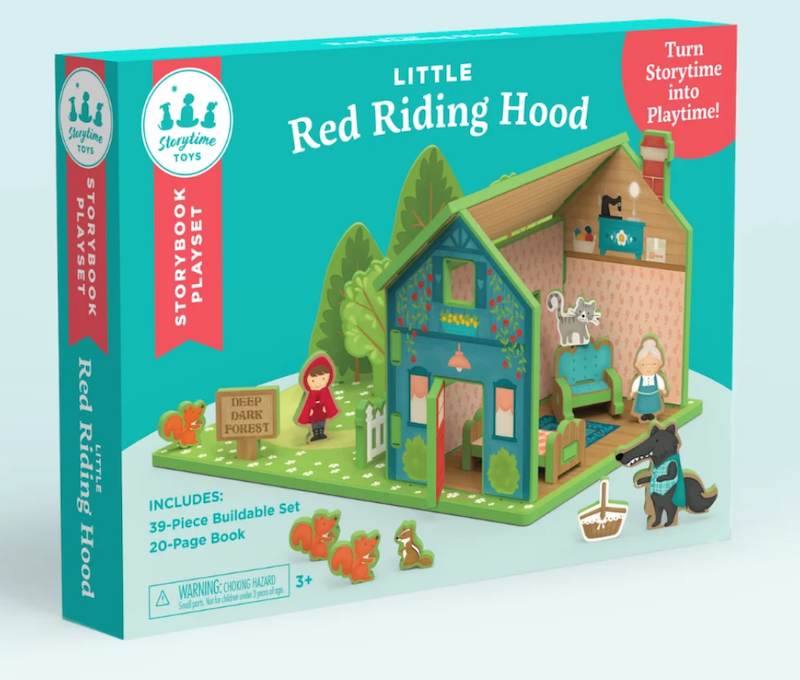 Little Red Riding Hood Storybook Playset