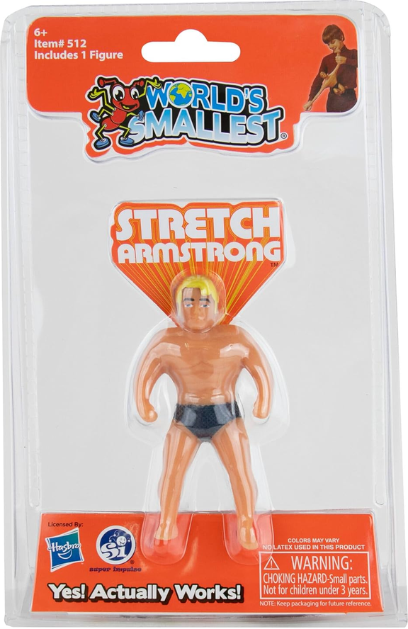 World's Smallest  Stretch Armstrong