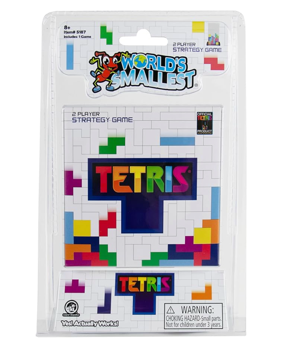 World's Smallest Tetris Board