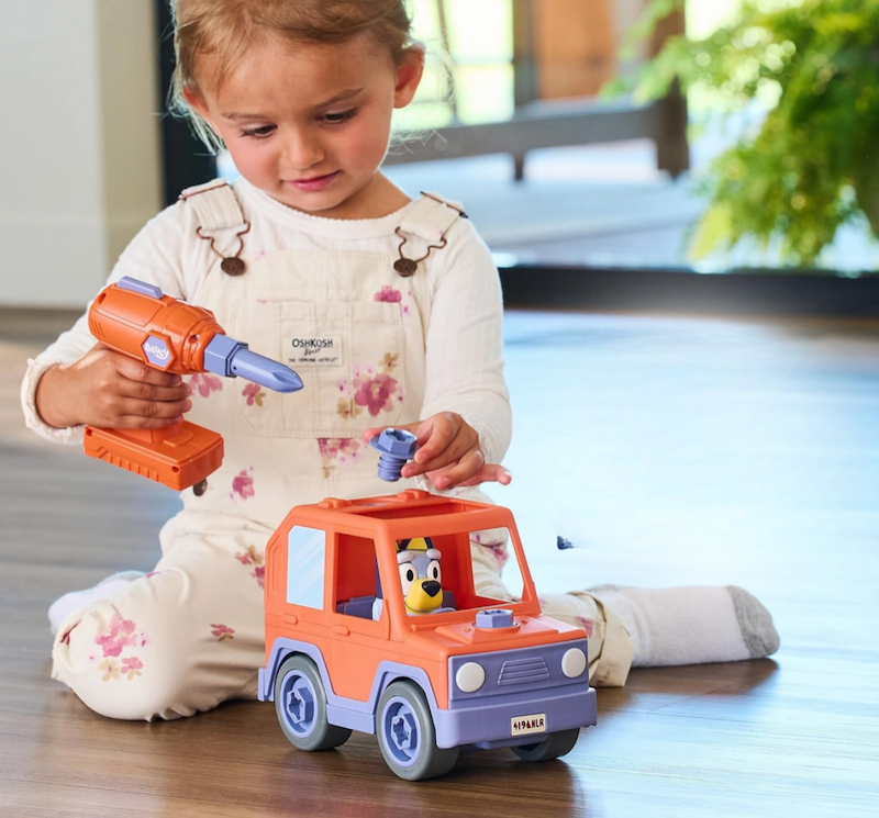 Bluey Build a Buddy Car