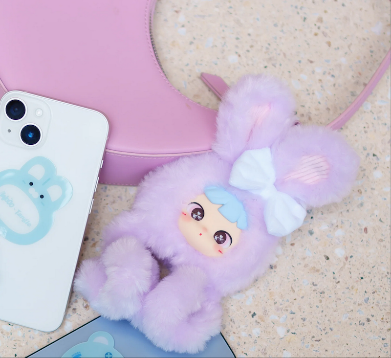 Tangle x HiddenWooo Cimmy Bunny Keychain -