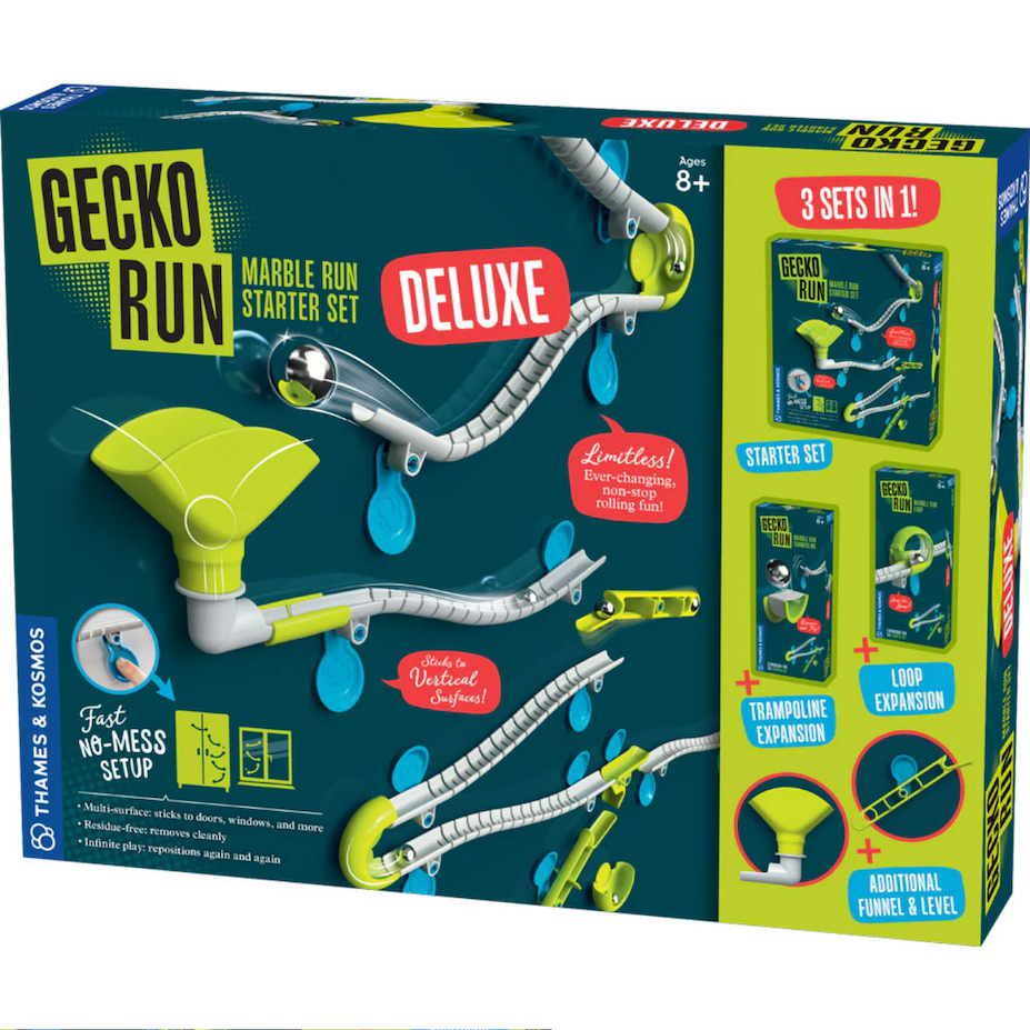 Gecko Run: Marble Run Deluxe Starter Set