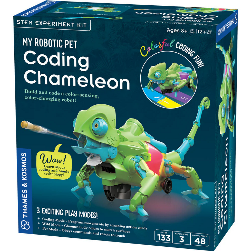 My Robotic Pet: Coding Chameleon
