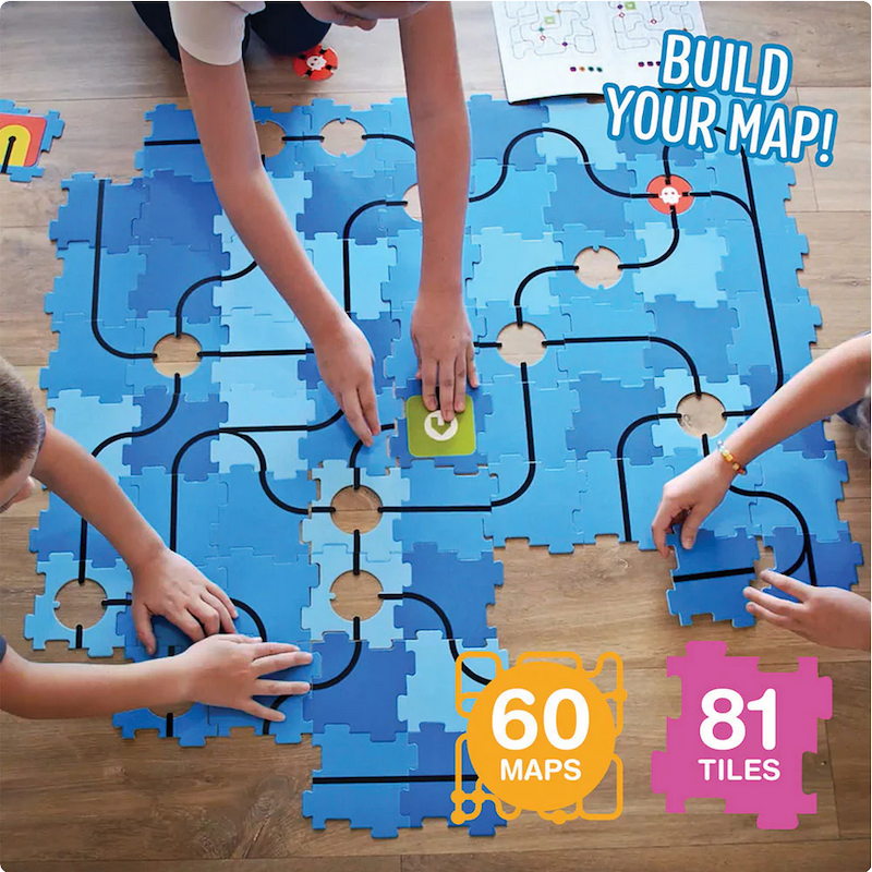 Kids First: Huey: The Line-Tracking, Color-Sensing Robot