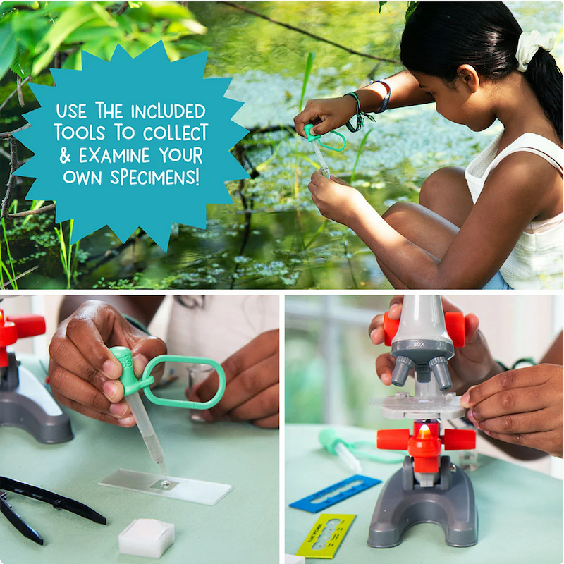 Wow in the World: Kids' Microscope & Biology Kit
