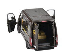 Diecast Pull Back UPS Delivery Van