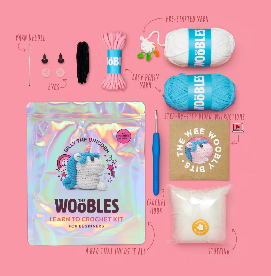 Billy the Unicorn Crochet Kit