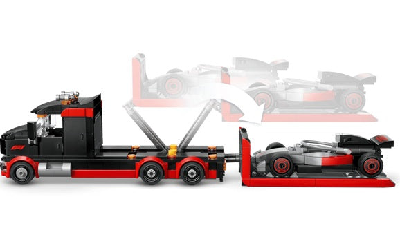 LEGO® City F1® Display Truck with Audi F1® Race Car