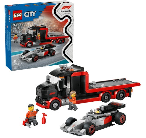 LEGO® City F1® Display Truck with Audi F1® Race Car