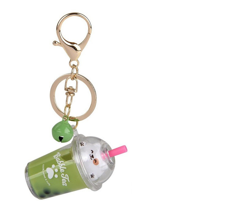Kawaii Animal Bubble Tea Liquid Clip On