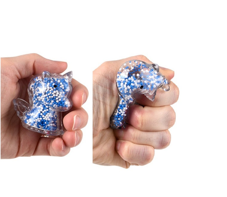 Mini Squeezy Foam Bead Unicorn