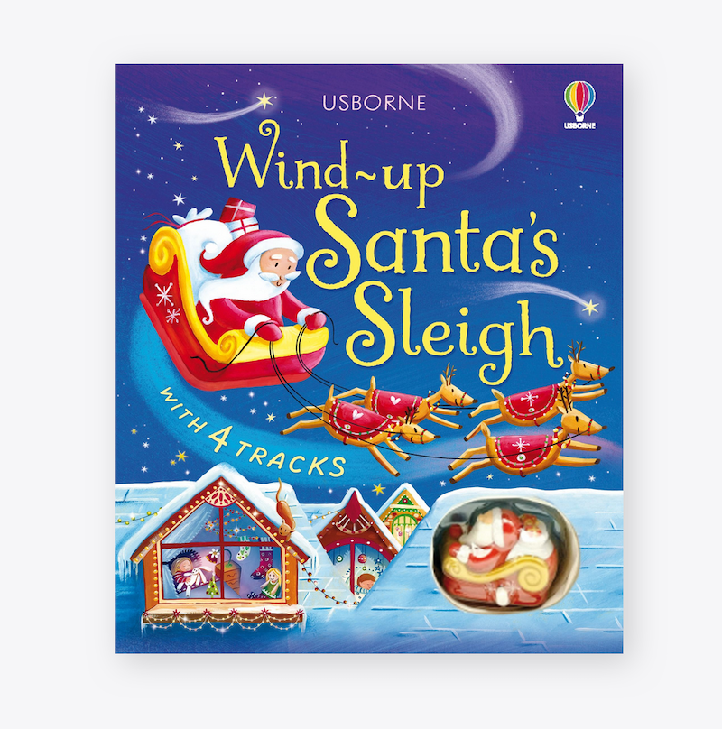Wind Up Santa's Sleigh