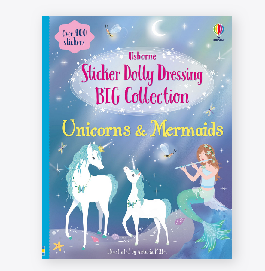Sticker Dolly Dressing Big Collection Unicorns & Mermaids