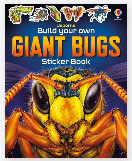 build your own monsters sticker book Build Your Own Giant Bugs Sticker Book