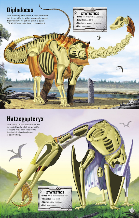 Build Your Own Dinosaurs Sticker Book