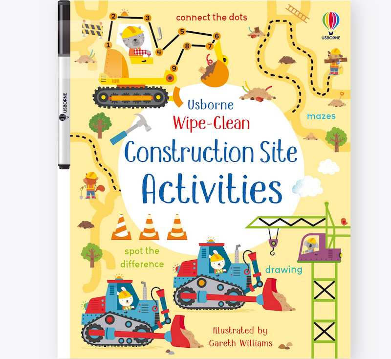 Wipe-Clean Construction Site Activities