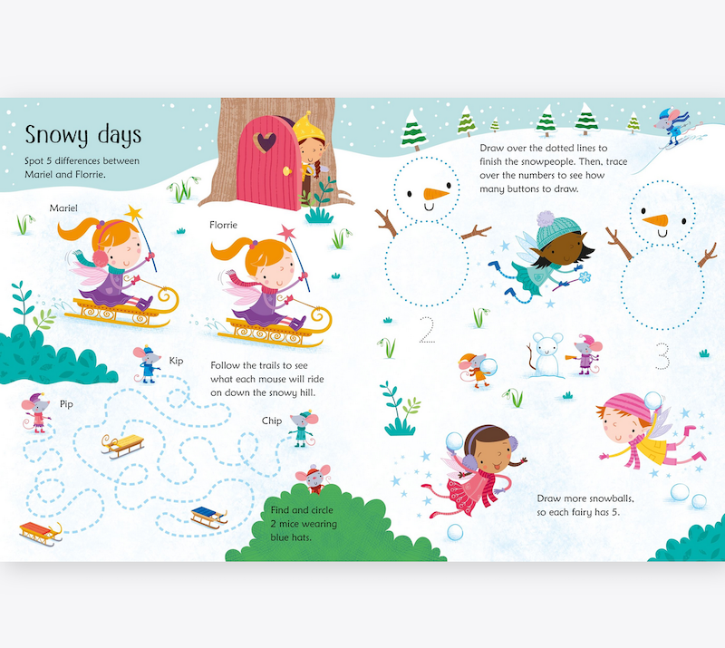 Wipe-Clean Fairy Activities