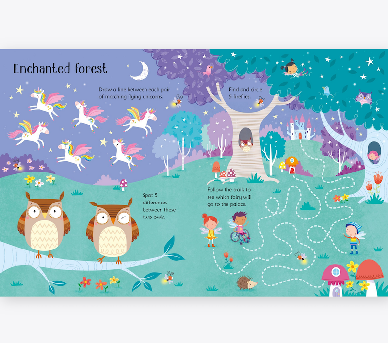 Wipe-Clean Fairy Activities