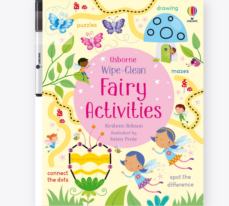 Wipe-Clean Fairy Activities