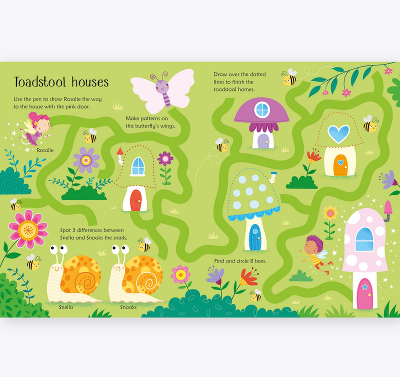 Wipe-Clean Fairy Activities