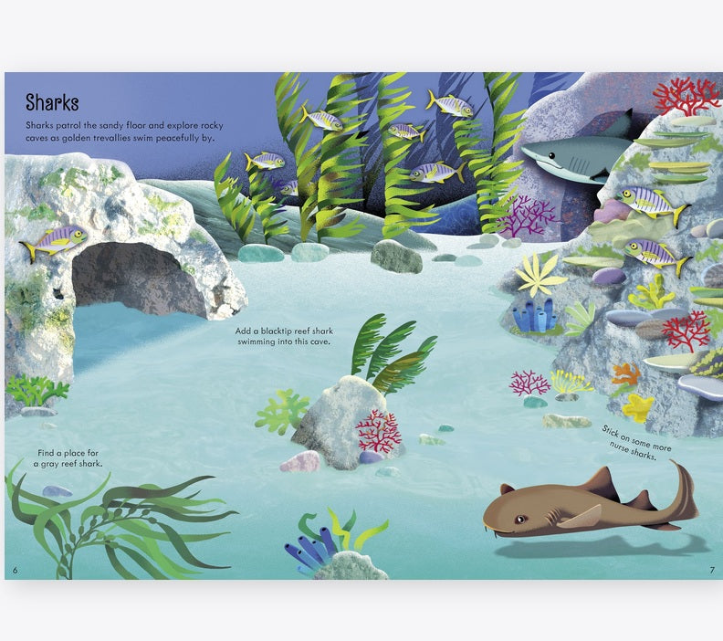 Little First Stickers Aquarium