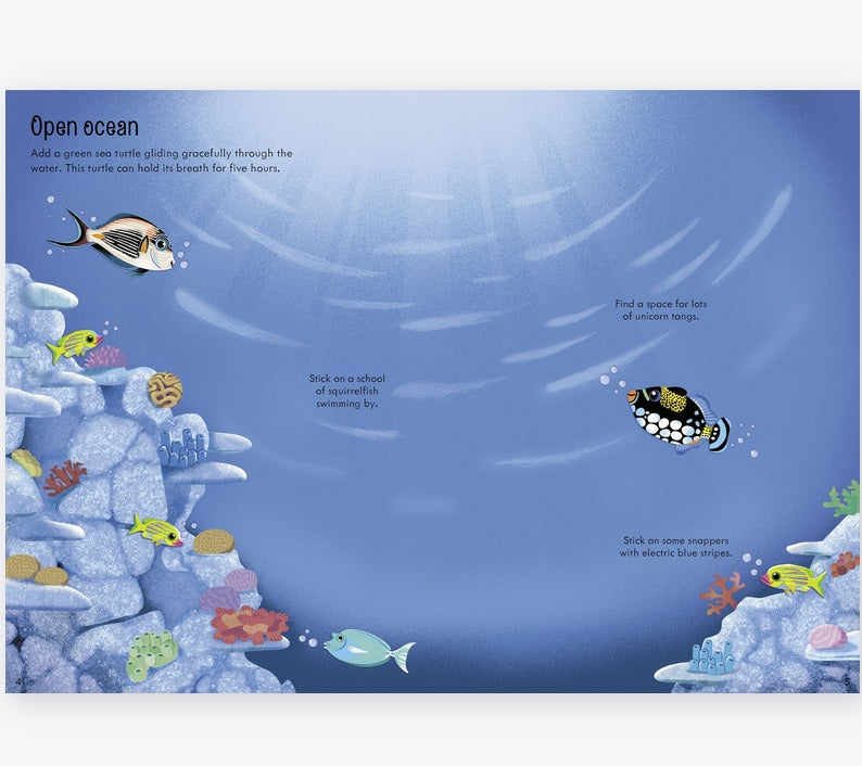 Little First Stickers Aquarium