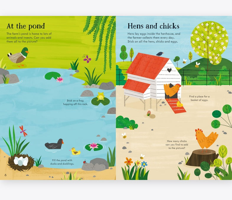 Little First Stickers Farm