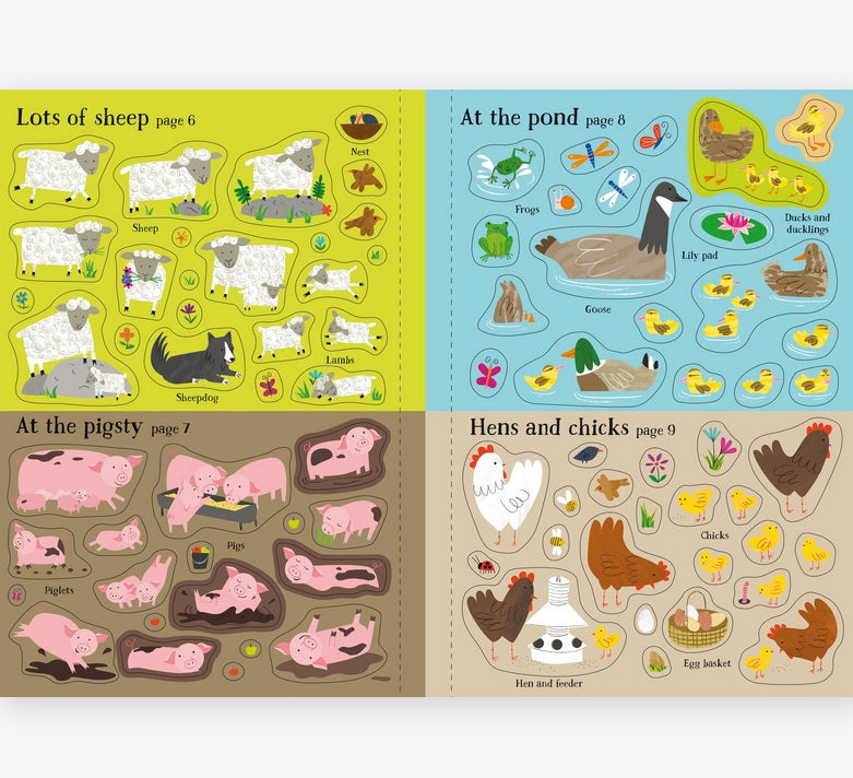 Little First Stickers Farm