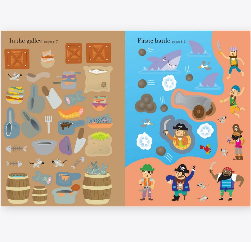 Pirates Little First Stickers