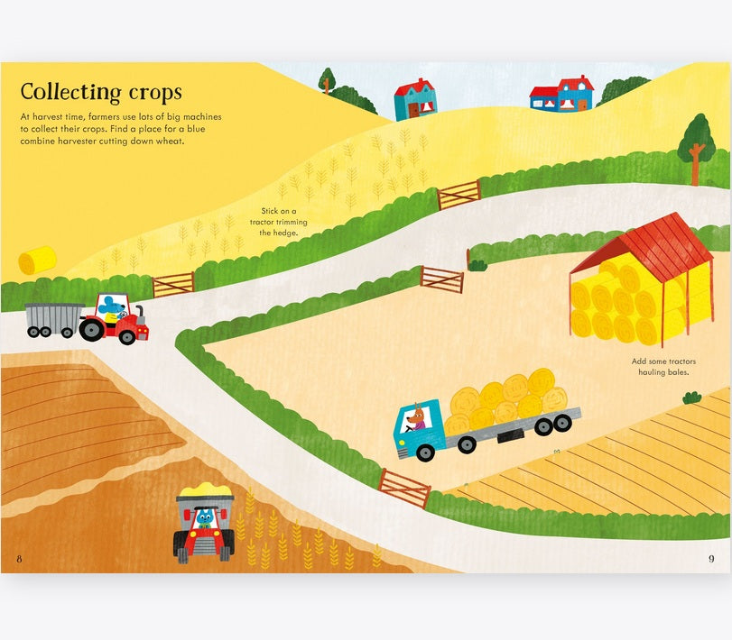 Little First Stickers Tractors & Trucks