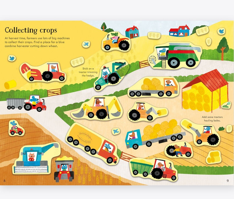 Little First Stickers Tractors & Trucks