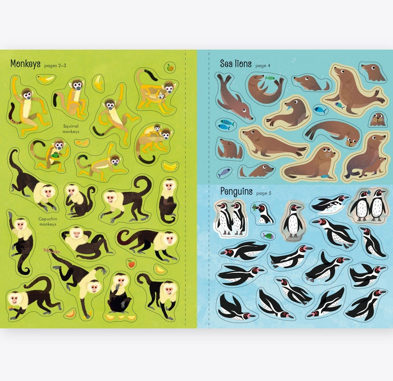 Little First Stickers Zoo