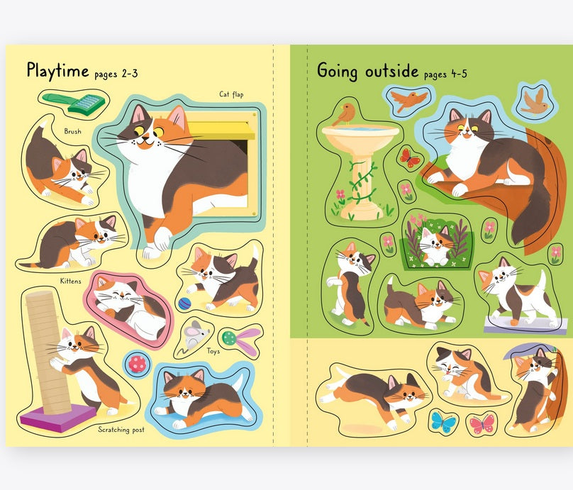 Little First Stickers Cats and Kittens