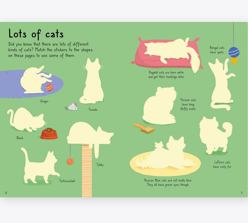 Little First Stickers Cats and Kittens