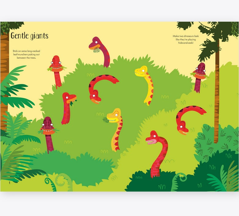 Little First Stickers Dinosaurs