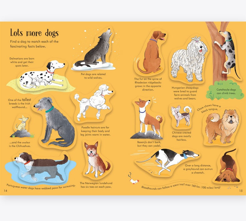 Little First Stickers Dogs and Puppies