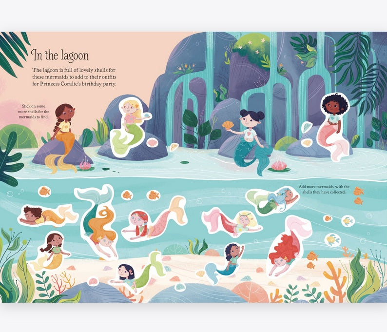 Little First Stickers Mermaids