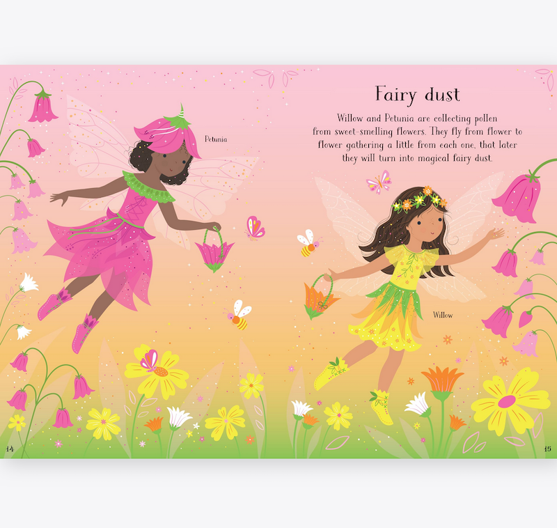 Little Sticker Dolly Dressing Woodland Fairies