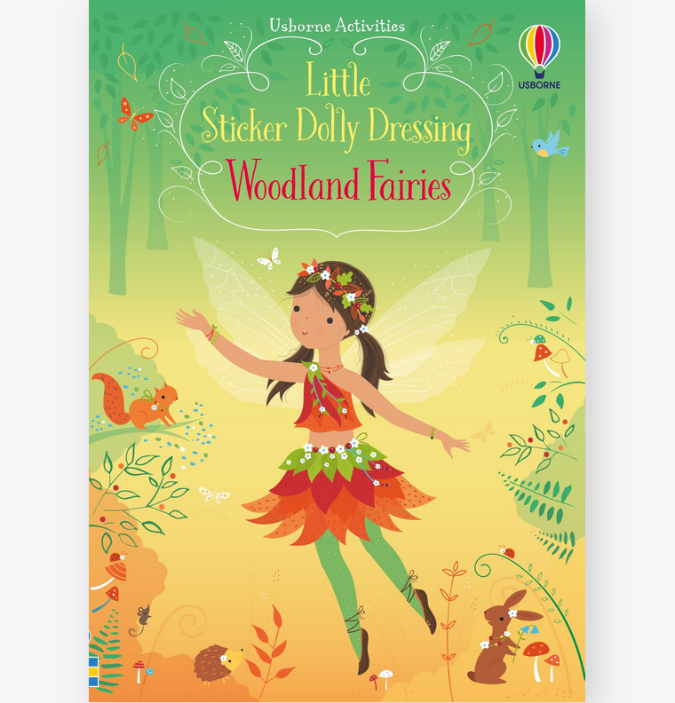 Little Sticker Dolly Dressing Woodland Fairies